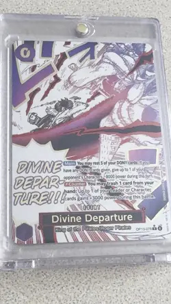 Divine Departure (Alternate Art) OP13-076 Carrying On His Will Foil- One Piece - Image 2