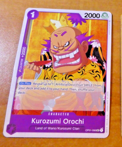 ONE PIECE ROMANCE DAWN ENGLISH CARD GAME CARTE OP01-098 EN MINT - Image 1