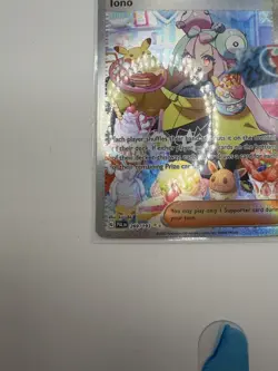 Pokemon Iono 269/193 SIR SV02: Paldea Evolved Special Illustration RARE Card! - Image 5
