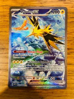Zapdos ex (202/165) S&V 151 Special Illustration Rare Pokemon Card! FAST P&P! - Image 1