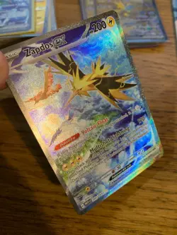 Zapdos ex (202/165) S&V 151 Special Illustration Rare Pokemon Card! FAST P&P! - Image 4