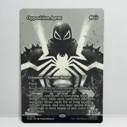 Opposition Agent Borderless Non-Foil #19 MTG Marvel Spider-Man MAR EN NM - Image 1
