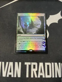 Foil Stamped Lumbering Falls X1 Magic cards MTG - Image 1