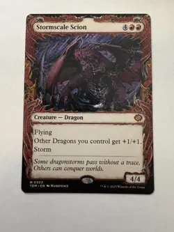 Stormscale Scion Showcase Tarkir: Dragonstorm Regular - Image 2