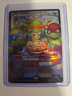 Michelangelo, Weirdness to 11 (Foil) - Teenage Mutant Ninja Turtles - Image 1