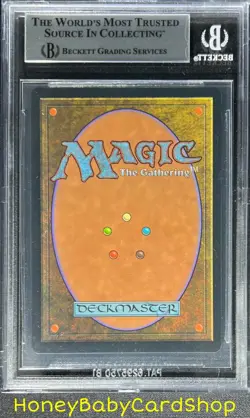 MTG Stronghold 1998 Mana Leak BGS 9.0 MINT Silver Age Iconic Staple - Image 2