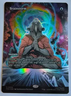 MTG Brainstorm (Source Material), Foil, NM/Unplayed, TMNT - Image 1