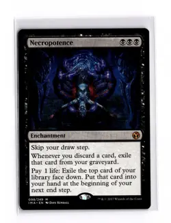Necropotence Iconic Masters NM Near Mint - Image 1