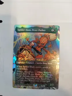 Spider-Ham, Peter Porker (Borderless) Marvel's Spider-Man Foil - Image 1