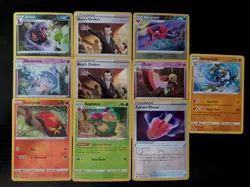 2020 Pokemon 10 Card Rebel Clash/Champions Path Base Lot - See Description List - Image 1