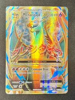 M Charizard EX 101/108 XY Evolutions Pokemon Card TCG Full Art Ultra Rare Nm/Vlp - Image 4