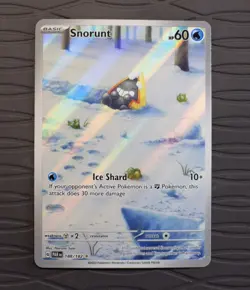 Pokemon Snorunt 188/182 Paradox Rift Illustration Rare Full Art Pokemon Card - Image 1