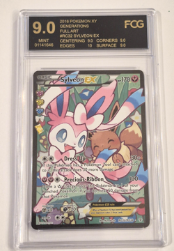 2016 Pokemon XY Generations #RC32 Full Art Sylveon EX FCG 9 - Image 1