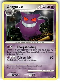 Gengar 17/99 Pokemon Platinum Arceus - Image 1
