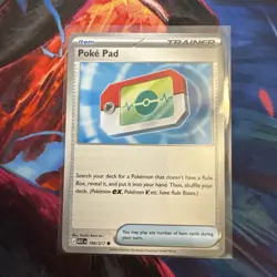 Poke Pad 198/217 Ascended Heroes Pokemon Trainer Mint/NM Non Holo - Image 1