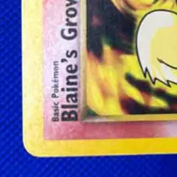 2000 Pokemon Gym Challenge Blaine's Growlithe #62/132 - Image 4