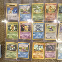Pokemon TCG Base Set Unlimited Lot 61 Cards WOTC - Image 2