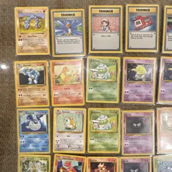 Pokemon TCG Base Set Unlimited Lot 61 Cards WOTC - Image 5