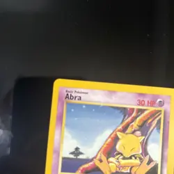 Pokemon TCG Abra Base Set 43/102 Regular Unlimited Common NM - Image 5