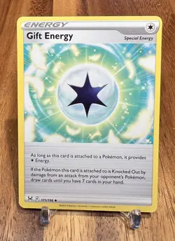 Gift Energy 171/196 Non Holo Lost Origin Energy Pokemon TCG Card NM - Image 1