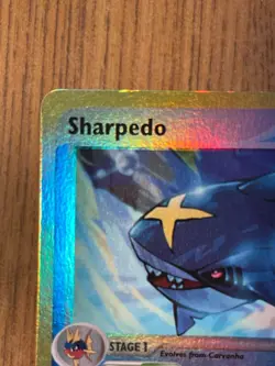 Sharpedo 22/109 Ruby and Sapphire Reverse Holo rare 2003 Nintendo - Image 2