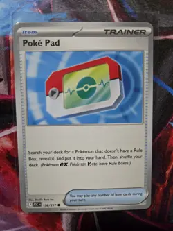 Pokemon Ascended Heroes Poke Pad Common Pokemon Trading Card - Image 1