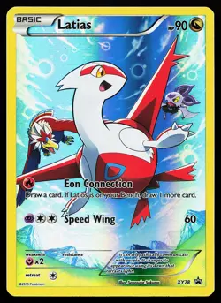 Latias XY78 Holo Full Art Black Star Promo Pokemon Card - Image 1