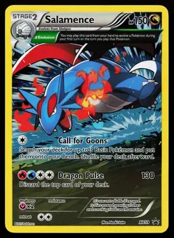 Salamence XY59 Holo Full Art Black Star Promo Pokemon Card - Image 1