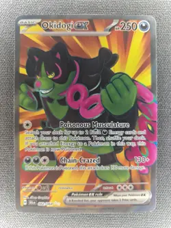 Pokemon TCG - Okidogi ex 082/064 - Shrouded Fable Ultra Rare - NM+ - Image 1