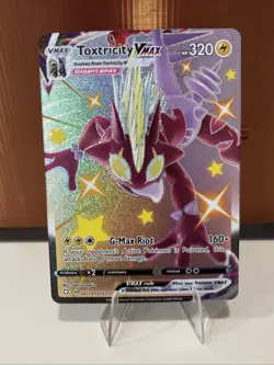 Pokemon TCG Toxtricity VMAX SV113/SV122 Shining Fates: Shiny Vault Holo - NM - Image 1