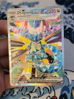Dragapult ex 165/131 SIR Pokemon TCG SV: Prismatic Evolutions NM Pokemon Card - Image 1