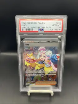 2023 Pokemon Paldea Evolved Iono Special Illustration Rare #269 PSA 10 - Image 1