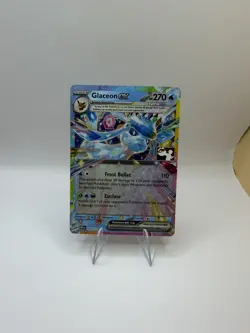 Glaceon ex 026/131 Prize Pack Series 7 Pokemon Prismatic Evolutions Stamped NM - Image 1