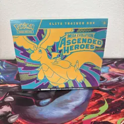 Pokemon Ascended Hero's Elite Trainer Box Sealed ETB - NEW SEALED - Image 1