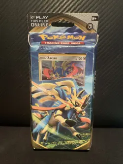 Zacian Theme Deck Pokemon TCG Sword Shield Rebel Clash - Image 1