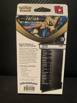 Zacian Theme Deck Pokemon TCG Sword Shield Rebel Clash - Image 3