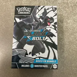 Pokemon TCG Scarlet & Violet Black Bolt Booster Bundle Box Zekrom English. - Image 1