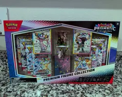 POKEMON SCARLET & VIOLET: PRISMATIC EVOLUTIONS PREMIUM FIGURE COLLECTION BOX🔴 - Image 1