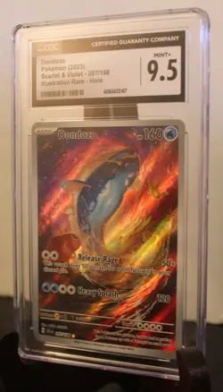 2023 Pokemon CGC 9.5 Dondozo #207/198 S&V Base Set Secret Illustration Rare - Image 3