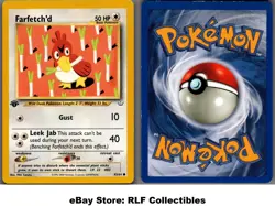 2001 Pokemon, Neo Revelation, #43/64 Farfetch'd, 1st Edition, Common - Image 1