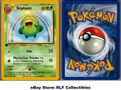 2001 Pokemon, Neo Revelation, #52/64 Skiploom, 1st Edition, Common - Image 1