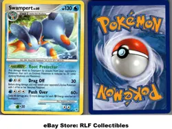 2009 Pokemon, Supreme Victors Deck Exc., #12/147 Swampert, Rare - Image 1