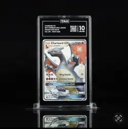 2019 Pokemon Sun & Moon Hidden Fates Charizard GX #SV49 FA Shiny Rare Tag 10 - Image 1