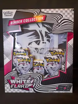 Pokemon Black Bolt & White Flare Binder + Unova Poster Collection Bundle Sealed - Image 3