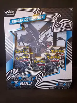 Pokemon Black Bolt & White Flare Binder + Unova Poster Collection Bundle Sealed - Image 4