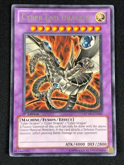YUGIOH CYBER END DRAGON RYMP-EN060 1ST RARE (NM) - Image 1