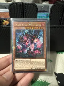 Yugioh! Snake-Eyes Diabellstar - LEDE-EN011 - Quarter Century Secret Rare - 1st - Image 1