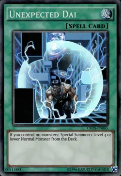 Unexpected Dai - Super Rare CROS-EN065 - NM - YuGiOh - Image 1