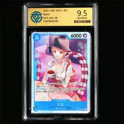 CCG 9.5 GemMint 2025 One Piece JPN Nami OP11-054 SR - Image 1