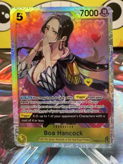 Boa Hancock PRB02-017 - One Piece TCG - SR Foil Near-Mint English - Image 1